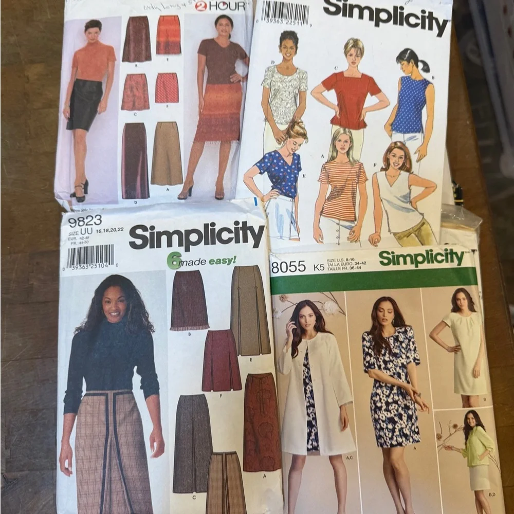 22 Vintage Simplicity Sewing Pattern Women’s Homemade Clothing - Picture 4 of 13